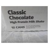 12 pack Chocolate Protein Milkshake...
