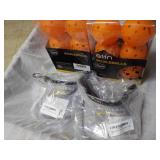 12 Pickleballs and 2 Visors...