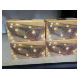 4 Battery Operated LED Globe Party ...