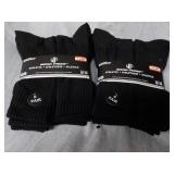 12 pair black Wear Proof Athletic S...
