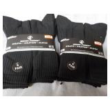 12 pair black Wear Proof Athletic S...