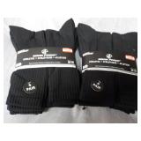 12 pair black Wear Proof Athletic S...