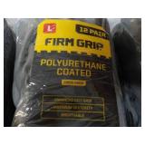 36 pair size Large Firm Grip Polyur...