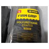 36 pair size Large Firm Grip Polyur...