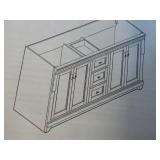 Naples new in box 60" Wide Cinnamon...