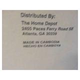 Naples new in box 60" Wide Cinnamon...