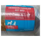 Hexagon Cuddler Pet Bed for Small P...