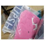Box of New Clothes, various sizes f...