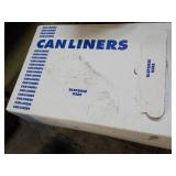 Case of 1000 Clear 8-10 gallon Tras...