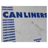 Case of 250 Clear 33 Gallon Trash B...