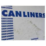 Case of 250 Clear 33 Gallon Trash B...