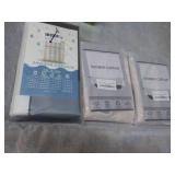 3 Shower Curtains...