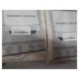 3 Shower Curtains...