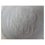 4 Decorative Colonial Plates...