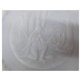 4 Decorative Colonial Plates...