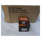 6 Flam Titanium Oil Filters...