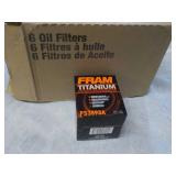 6 Flam Titanium Oil Filters...