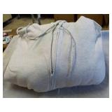 6 Grey Hooded Sweatshirts size 4XL...