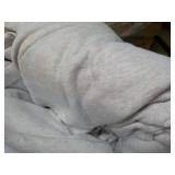 6 Grey Hooded Sweatshirts size 4XL...