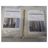 2 Allen and Roth 84" Blackout Panel...