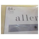 2 Allen and Roth 84" Blackout Panel...