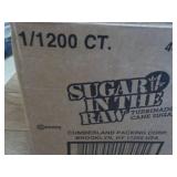 1200 packets Sugar in the Raw...