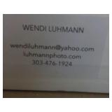 Wendi Luhman Signed Horse Picture 1...