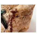 MCM Bijan Metal Bronze Patina Tree Sculpture on Rock Base