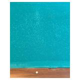 Pool Table - Green Felt, Wood Frame w/ Cues & Balls and Includes a Ping-Pong Table Top with Net and Accessories