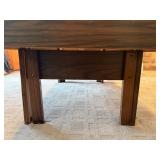 Pool Table - Green Felt, Wood Frame w/ Cues & Balls and Includes a Ping-Pong Table Top with Net and Accessories