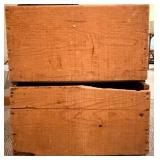 Two Vintage Apple Crates - Orchard Brand Canadian Apples (Vernon, BC)