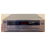 Stereo Double Cassette Deck - JVC TD-W505