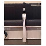 Ward 644 Automatic Slide Projector - Coated Anastigmat 4-Inch Lens and Radiant Deluxe Meteor Tripod Projection Screen