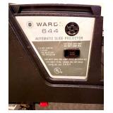 Ward 644 Automatic Slide Projector - Coated Anastigmat 4-Inch Lens and Radiant Deluxe Meteor Tripod Projection Screen