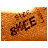 Pre-owned Tony Lama - Two-Tone Leather Cowboy Boots with Embroidered Shaft - Size 8.5 E