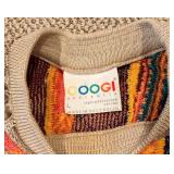 Coogi Knit Sweater - Patchwork Multicolor, Mercerized Cotton