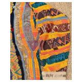 Coogi Knit Sweater - Patchwork Multicolor, Mercerized Cotton