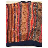 Coogi Patchwork Wool Sweater - Made in Australia