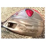 Adams Golf Bag & Ray Cook Classic Plus Chipper & Irons with Red Grips & Umbrella