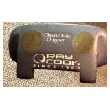 Adams Golf Bag & Ray Cook Classic Plus Chipper & Irons with Red Grips & Umbrella