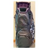 Adams Golf Bag & Ray Cook Classic Plus Chipper & Irons with Red Grips & Umbrella