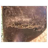 Vintage Hughes Patent Leather Golf Bag with Walter Hagen Irons