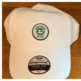 5x Evans Scholars Par Club Hats in White