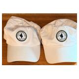 5x Evans Scholars Par Club Hats in White