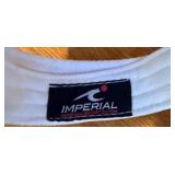 9 Golf Visors with Assorted Club Logos