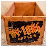 Two Vintage Apple Crates - Orchard Brand Canadian Apples (Vernon, BC)