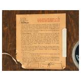 Pair of Vintage Loudspeakers - Acoustic Research AR Acoustic Suspension (Walnut Finish)