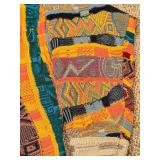 Coogi Knit Sweater - Patchwork Multicolor, Mercerized Cotton