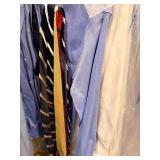 Assorted Mens Dresswear including Dress Shirts, Slacks, Ties, Suit Coats and Shoes