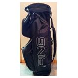 PING Burl Oaks Golf Bag & Irons
